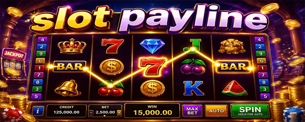 อธิบาย Slot Payline เส้นจ่ายเงินในเกมสล็อต